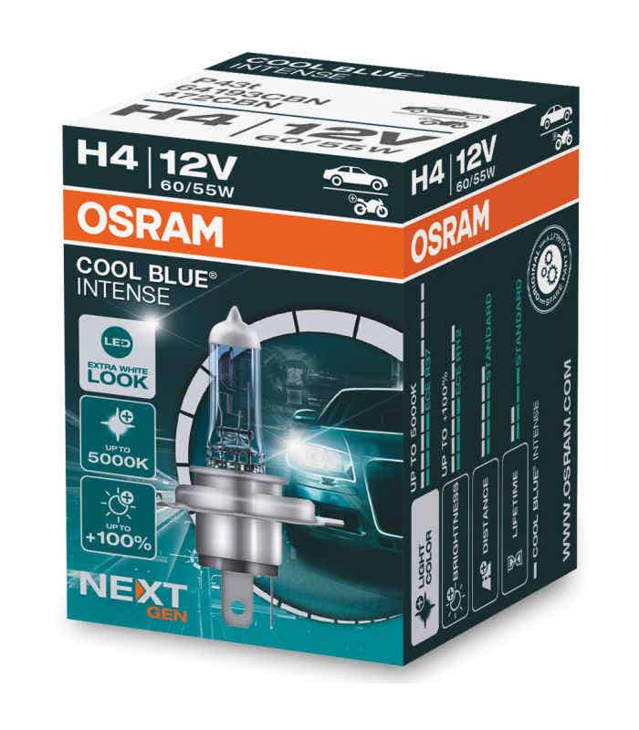 Osram Cool Blue Intense Next Gen H4 64193CBN enkele lamp