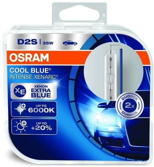 Osram Xenarc Cool Blue Intense D2S duo box 66240CBI