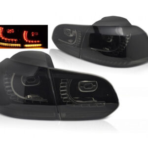 LED achterlichten dynamisch Red White geschikt voor VW Golf 6